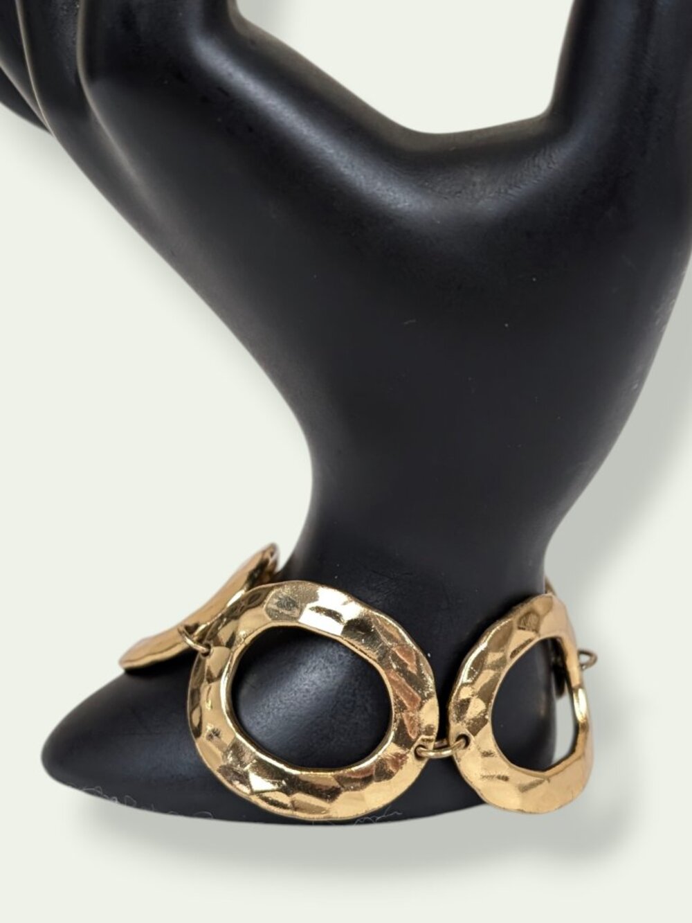 Charles Albert Alchemia Hammered Link Toggle Bracelet
